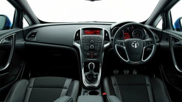 2012 Vauxhall Astra VXR interior dashboard