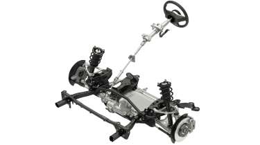 Double wishbone suspension diagram