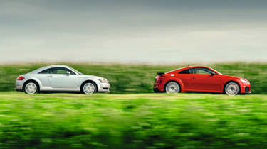 Audi TT new v old