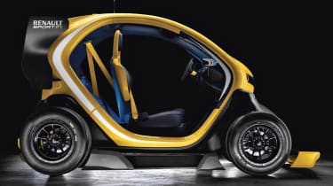 Renault Twizy F1 concept side profile