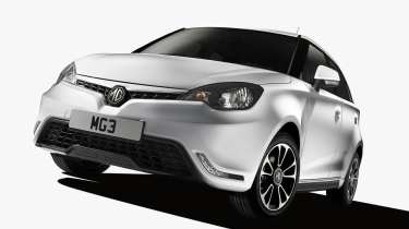 MG3 supermini front grille