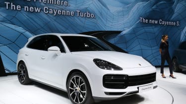 Porsche Cayenne Turbo - Frankfurt motor show