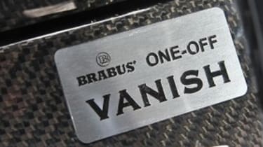 Brabus SL65 AMG Vanish badge