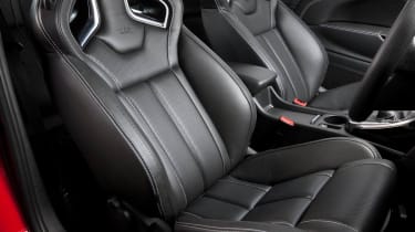 2012 Vauxhall Astra VXR sports seat