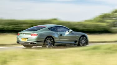 Bentley Continental GT review – silver rear