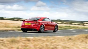 Audi TT RS fast fleet rear