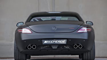 Mercedes SLS AMG &#039;Black&#039; by Kicherer, dead rear picture