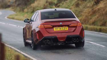 BMW M5 rear