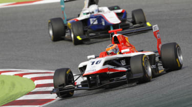Dean Stoneman GP3 racing car