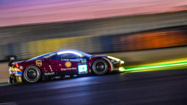 Le Mans 2017 - Ferrari profile night2
