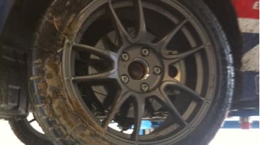 mangled wheel