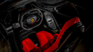 Ferrari F80 interior