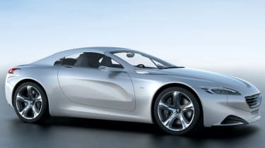 Peugeot SR1 concept supercar