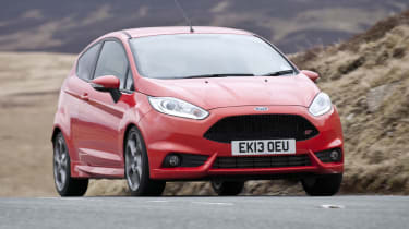 Ford Fiesta ST red