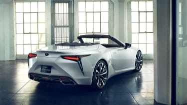 Lexus LC Convertible Concept rear