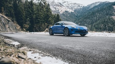 Alpine A110 - front tracking