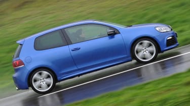 Volkswagen Golf R side profile
