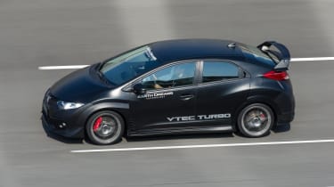 Honda Civic Type-R turbo VTEC matt black