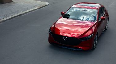 Mazda 3 hatch revealed - front