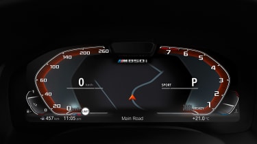 BMW M850i revealed - dials