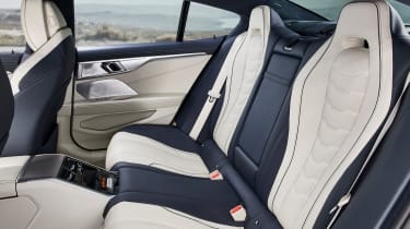 BMW 8-series Gran Coupe rear seats