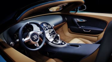 Bugatti Veyron Meo Costantini interior