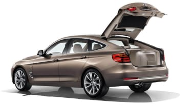 BMW 3-series GT boot hatchback open
