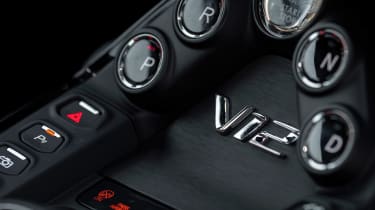 Aston Martin V12 Vantage review – badge