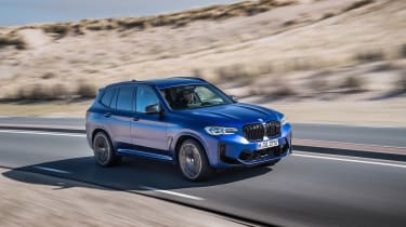 BMW X3M Competition 2022 – front quarter