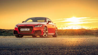 Audi TT RS fast fleet front