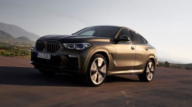 New BMW X6 front