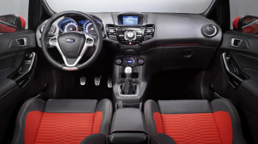 2013 Ford Fiesta ST interior dashboard