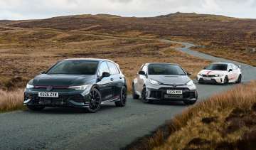 Golf GTI v GR Yaris Aero v Civic Type R