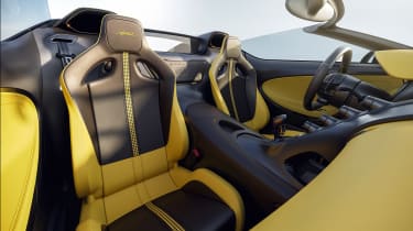 Bugatti Mistral – seats