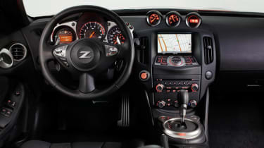 Updated Nissan 370Z interior dashboard