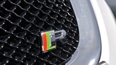 Jaguar XFR front grille badge