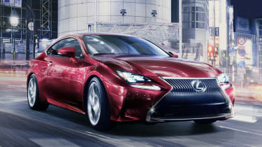 Lexus RC Coupe details and pictures