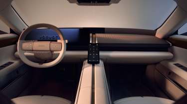 Jaguar Type 01 interior