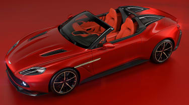 Aston Martin Zagato Speedster - above