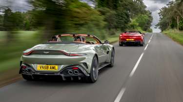 Ferrari Roma Spider v Aston Martin Vantage Roadster