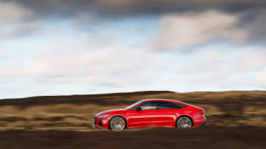 Audi RS7 red - pan
