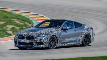 BMW M8 Competition prototype - side