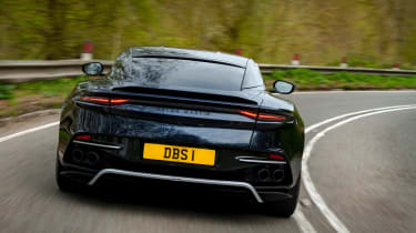 Aston Martin DBS 770 Ultimate – rear tracking