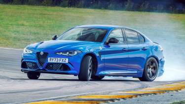 Alfa Romeo Giulia Quadrifoglio – front