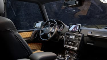 2013 Mercedes G63 AMG interior dashboard