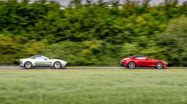 Ferrari Roma Spider v Aston Martin Vantage Roadster