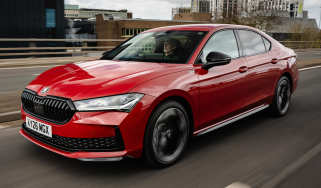 Skoda Superb review front