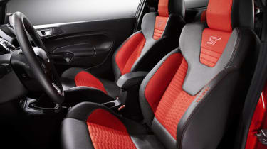2013 Ford Fiesta ST Recaro sports seats