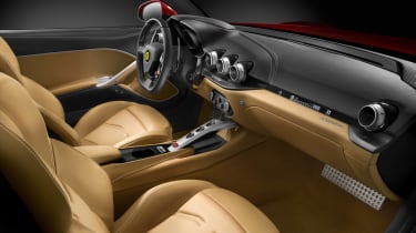 New Ferrari F12 Berlinetta interior