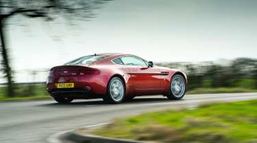Aston Martin V8 Vantage rear